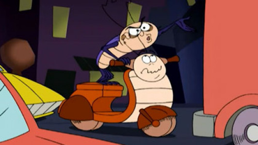 انیمیشن سوسک رباتیک - فصل ۱ - قسمت ۴۰ - حشره های تحویل دهنده غذا