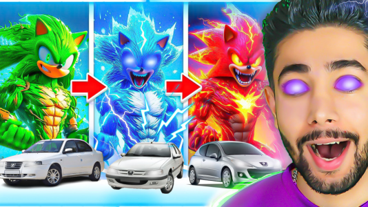  استریم جی‌تی‌ای ۵: سونیک - کیکسیتاتور - فصل ۱ - وقتی سونیک سوارماشینای ایرانی میشه