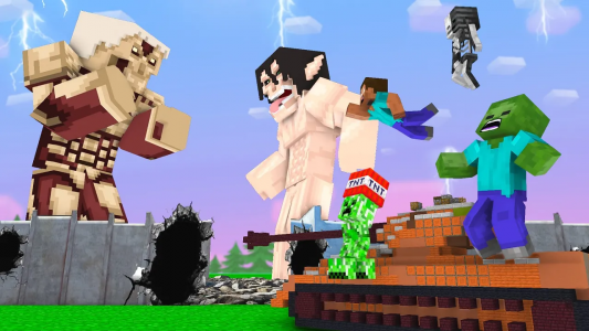 انیمیشن ماینکرفت: مدرسه هیولا‌ها (حمله به تایتان) - فصل ۱ - قسمت ۲