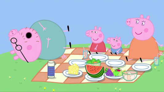 انیمیشن پپاپیگ - زبان اصلی - فصل ۱ - Picnic