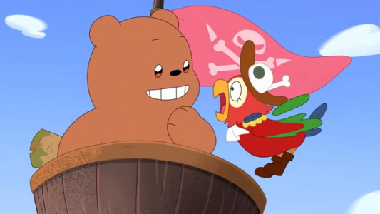 انیمیشن سه کله پوک کوچولو - فصل ۱ - قسمت ۸ - دزد دریایی طوطی پالی