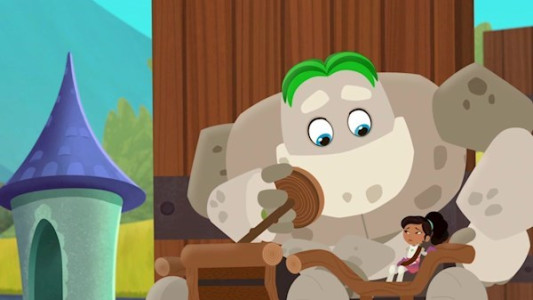 انیمیشن نلا شاهزاده ی شوالیه - فصل ۱ - قسمت ۲۸ - گیرکردن کالسکه و نگهبانان غول‌پیکر