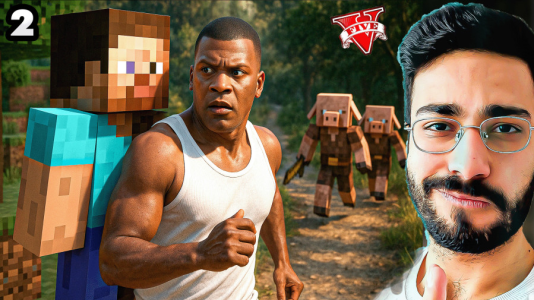  استریم جی‌تی‌ای ۵: دنیای ماینکرفت - حسین آرتی‌جی - فصل ۱ - استیو اومد ۲