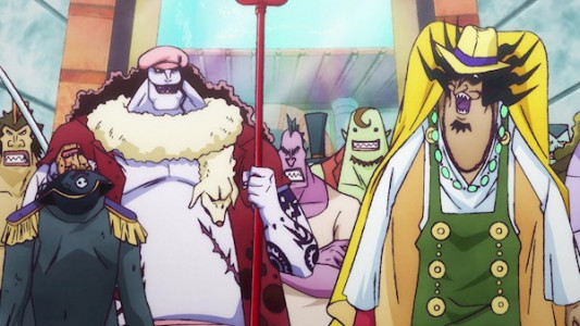 انیمیشن وان پیس: حماسه جزیره مردان ماهی - فصل ۱ - قسمت ۱۰ - یک حمله آغاز می شود! هودی و دکن