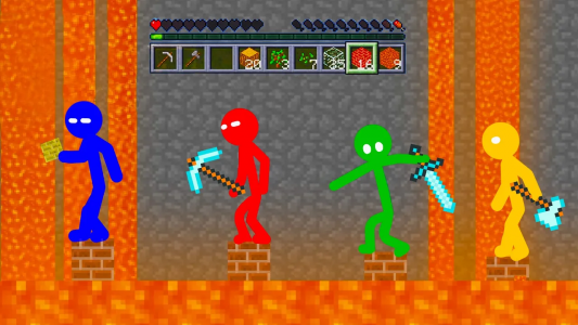 انیمیشن استیکمن‌ها در دنیای ماینکرفت - فصل ۱ - قسمت ۱