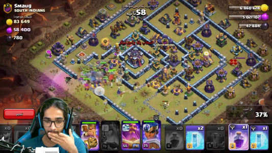  استریم کلش آف کلنز - حجت استراتژی - فصل ۱ - قسمت ۲۵