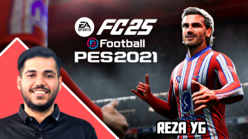 پوستر استریم اف‌سی 25 و پی‌اس 2021 - رضا وای‌جی