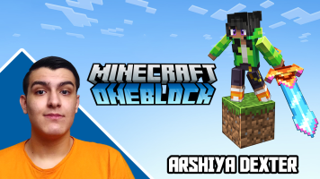 پوستر استریم ماینکرفت: وان بلاک - عرشیا دکستر