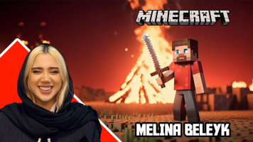 پوستر استریم ماینکرفت: بلیک و لوبیای سحر‌آمیز - ملینا بلیک