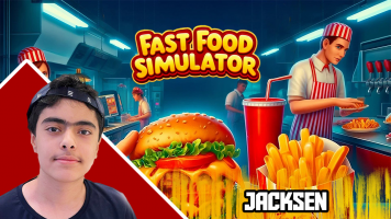 پوستر استریم شبیه‌ساز فست فود - جکسن