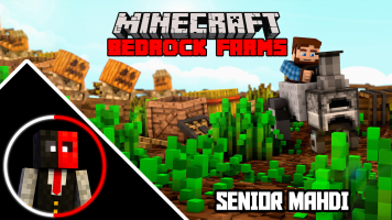 پوستر استریم ماینکرفت: فارم‌های بدراک - سنیور مهدی