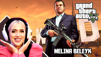 پوستر استریم جی‌تی‌ای 5: ماجراهای عجیب گنگ - ملینا بلیک