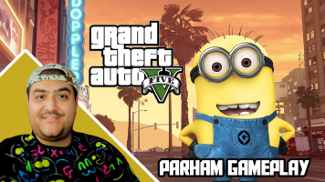 پوستر استریم مینیون‌ها در جی‌تی‌ای5 - پرهام گیم پلی