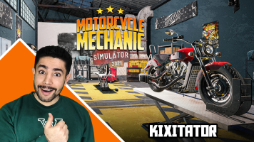 پوستر استریم شبیه‌ساز تعمیر موتورسیکلت - کیکسیتاتور