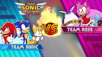 پوستر مسابقه تیم سونیک: تخته گاز