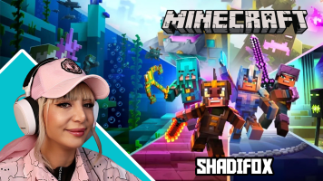 پوستر استریم ماینکرفت: اقامتگاه حیوانات - شادی فاکس