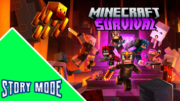 پوستر استریم ماینکرفت: سروایول - استوری مد