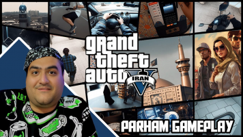 پوستر استریم جی‌تی‌ای 5: ایرانی - پرهام گیم پلی