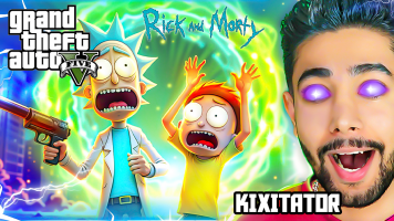 پوستر استریم جی‌تی‌ای 5: ریک و مورتی - کیکسیتاتور