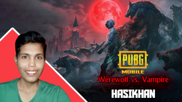 پوستر استریم پابجی موبایل: گرگینه و خون‌آشام - حاسیخان