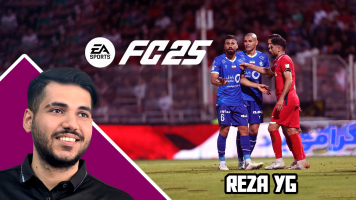 پوستر استریم اف‌سی 25: دربی تهران - رضا وای‌جی