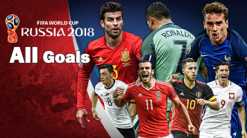 پوستر گل‌های جام جهانی 2018 روسیه