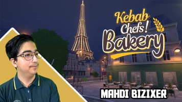 پوستر استریم شبیه‌ساز بیکری - مهدی بیزیکسر