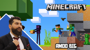 پوستر استریم ماینکرفت: انتقام‌جویان مدرسه جادوگری - عمو بیگ