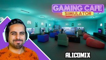 پوستر استریم شبیه‌ساز گیم‌نت - علی کامیکس