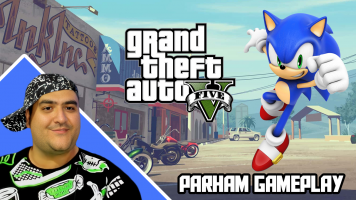 پوستر استریم سونیک در جی‌تی‌ای5 - پرهام گیم پلی