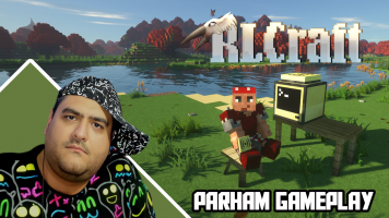 پوستر استریم ماینکرفت: آر ال کرفت - پرهام گیم پلی