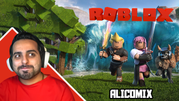 پوستر استریم روبلاکس - علی کامیکس