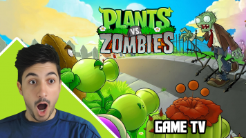 پوستر استریم گیاهان علیه زامبی‌ها - گیم تی وی