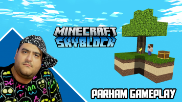 پوستر استریم ماینکرفت: اسکای بلاک دنیای موازی با رایبد - پرهام گیم پلی