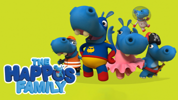 پوستر خانواده اسب آبی