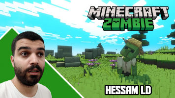پوستر استریم ماینکرفت: انسان در برابر زامبی - حسام ال‌دی