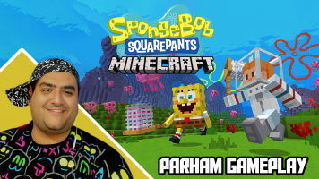 پوستر استریم ماینکرفت: باب اسفنجی 1 - پرهام گیم پلی