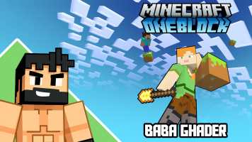 پوستر استریم ماینکرفت: وان بلاک - بابا قادر