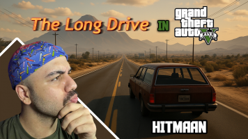 پوستر استریم مسافرت طولانی در جی‌تی‌ای 5 - عمو هیتمن