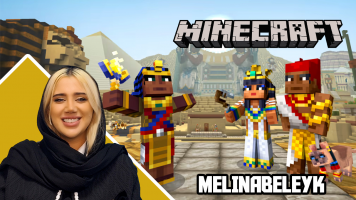 پوستر استریم ماینکرفت: زندگی جدید - ملینا بلیک