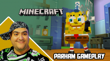 پوستر استریم ماینکرفت: شهر جدید باب اسفنجی - پرهام گیم پلی