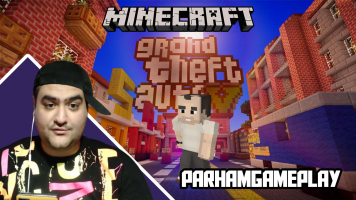 پوستر استریم جی‌تی‌ای در ماینکرفت - پرهام گیم پلی