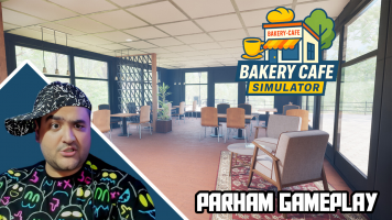 پوستر استریم شبیه‌ساز کافه نان و شیرینی - پرهام گیم پلی