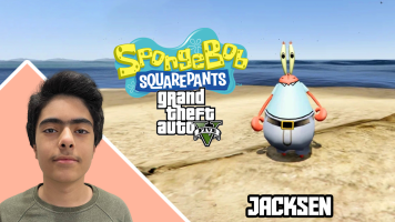 پوستر استریم جی‌تی‌ای 5 داستانی: باب اسفنجی - جکسن