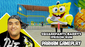 پوستر استریم فرار باب اسفنجی در روبلاکس - پرهام گیم پلی