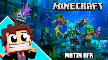 پوستر استریم ماینکرفت ترسناک - متین ای‌اف‌کی