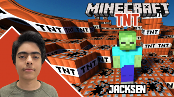 پوستر استریم ماینکرفت: تی‌ان‌تی - جکسن