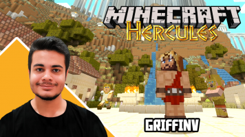 پوستر استریم ماینکرفت: هرکول - گیریفین وی
