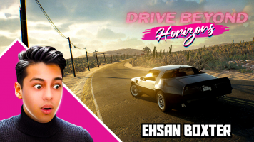 پوستر استریم رانندگی فراتر از افق‌ - احسان باکستر