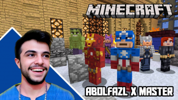 پوستر استریم ماینکرفت: انتقام جویان - ابوالفضل ایکس مستر